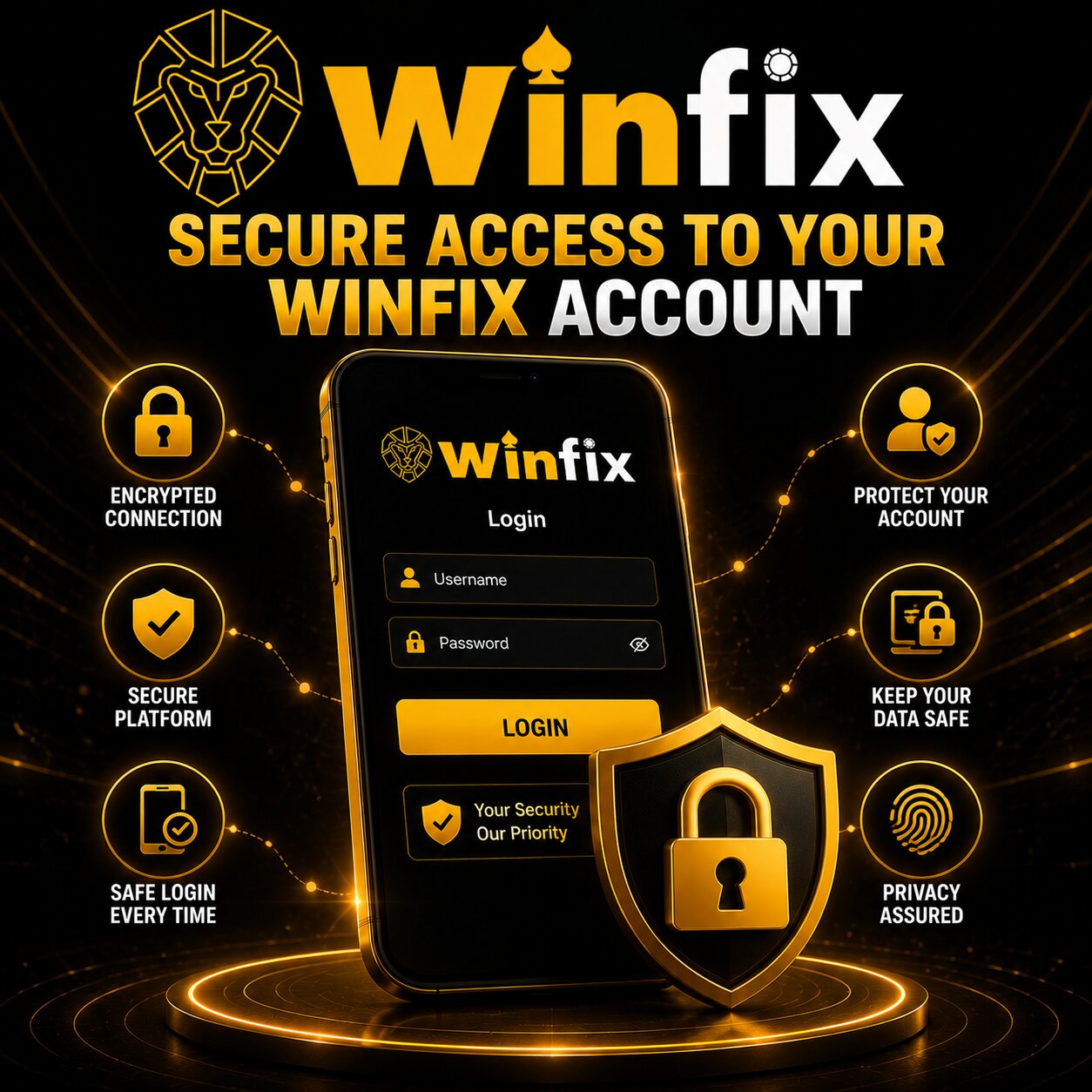Secure Access to Your Winfix Account