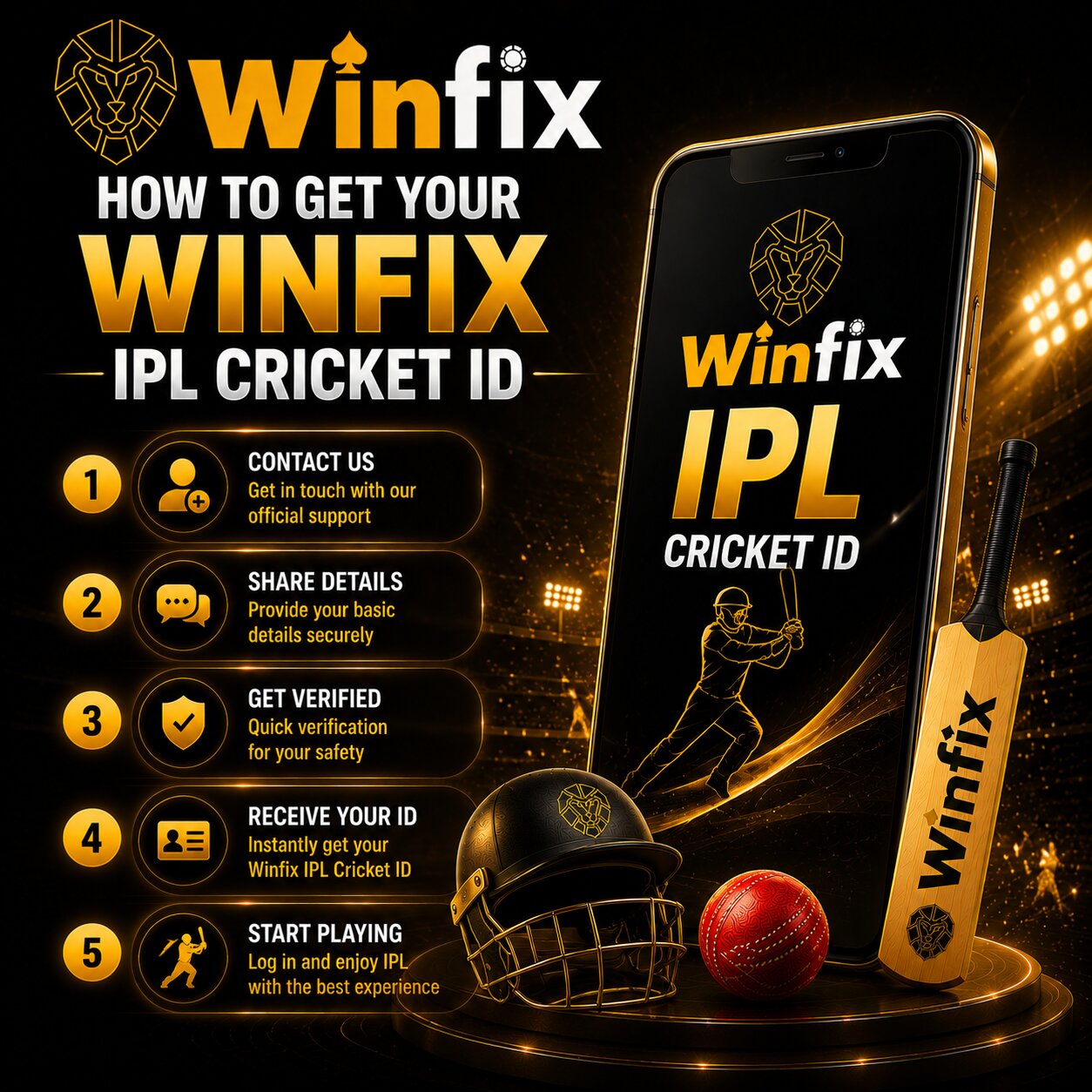 How to Get Your Winfix IPL Cricket ID