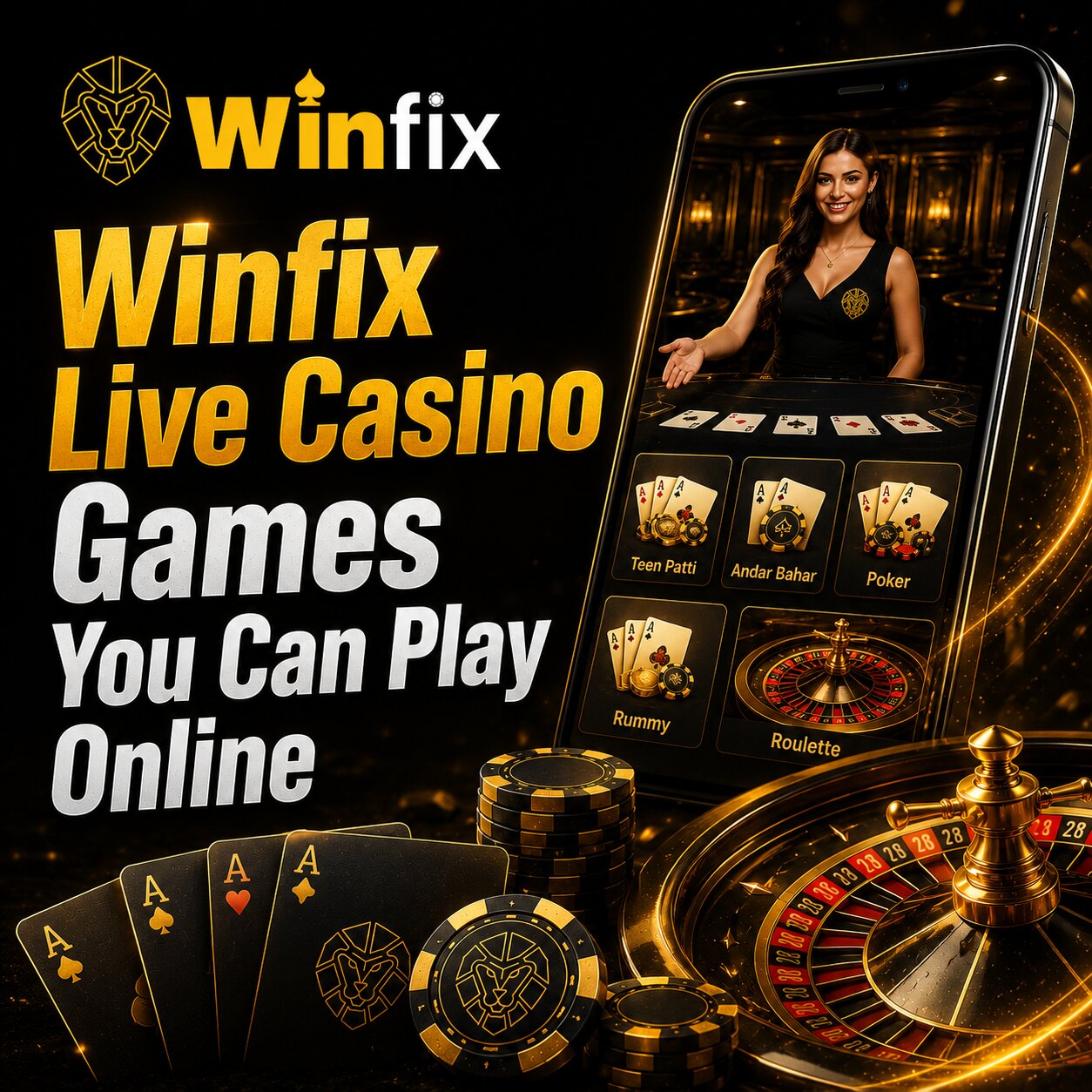 Winfix Live Casino Games You Can Play Online