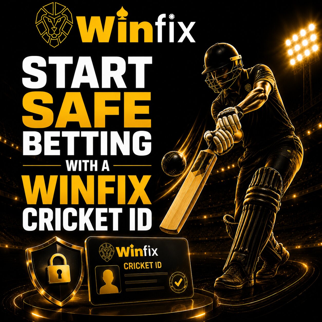 Start Safe Betting with a Winfix Cricket ID