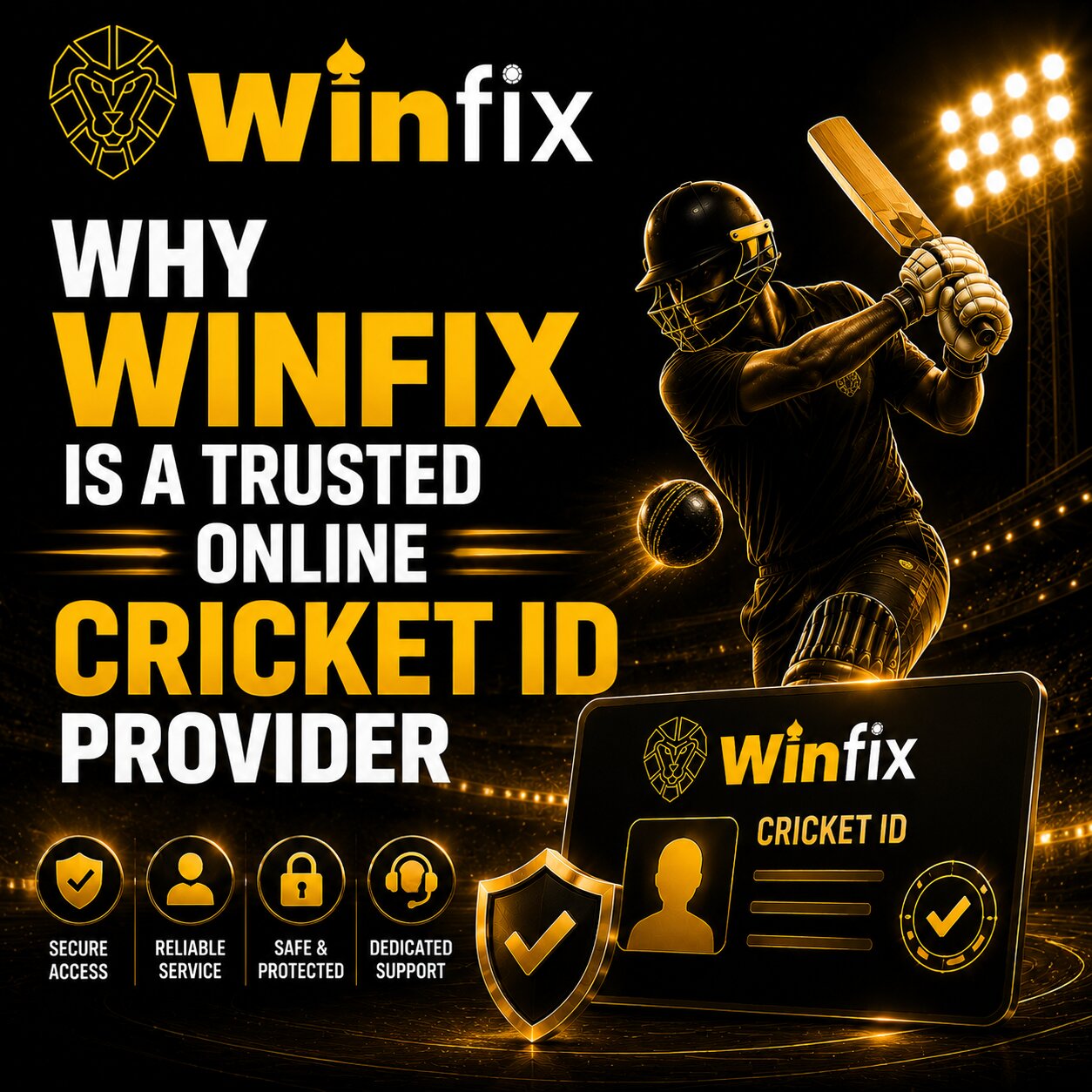 Why Winfix Is a Trusted Online Cricket ID Provider