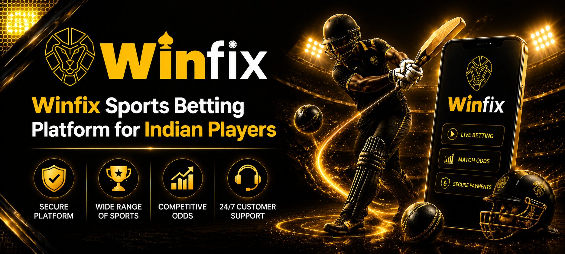 Winfix Sports Betting Platform for Indian Players