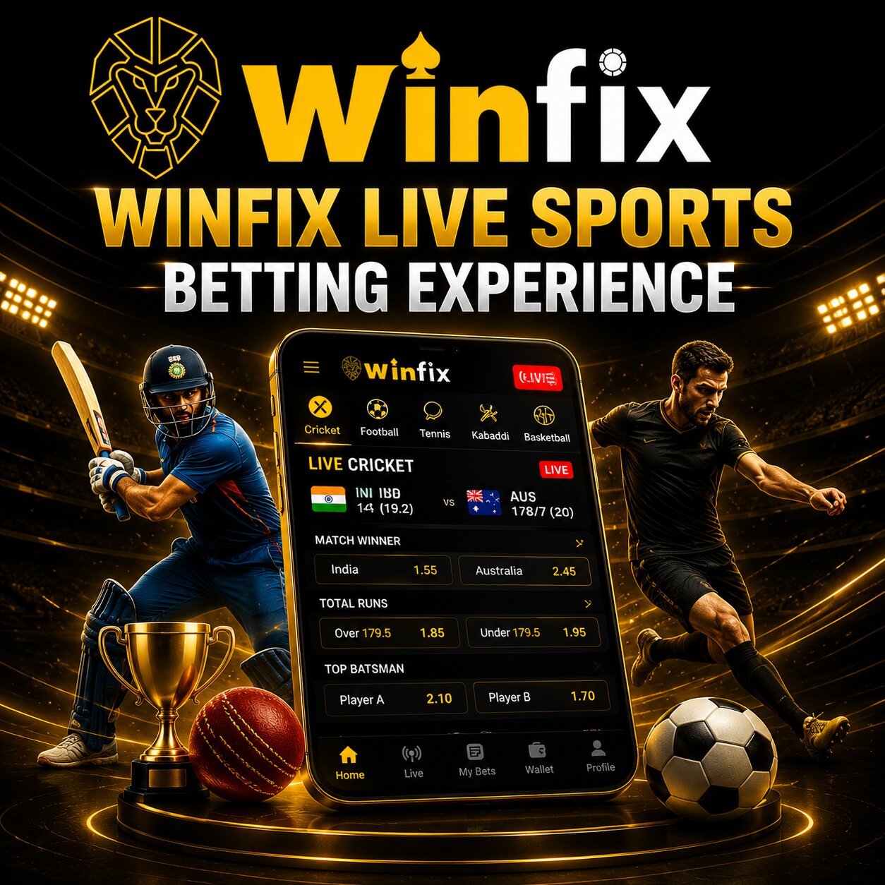 Winfix Live Sports Betting Experience