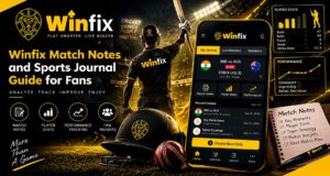 Winfix Match Notes and Sports Journal Guide for Fans